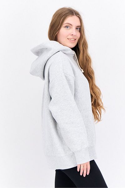 Champion Women Sportswear Fit Long Sleeve Outdoor Hoodie, Grey