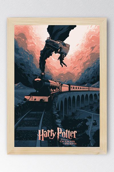 Saturn Harry Potter și camera secretelor cu cadru - pictură poster film