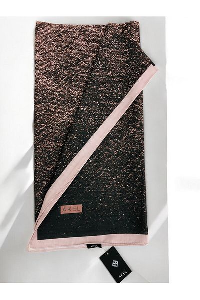 Akel Patterned Digital Soft Scarf - 6 Pieces