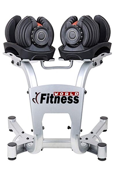 Fitness World حامل الدمبل من (عالم اللياقة البدنية)