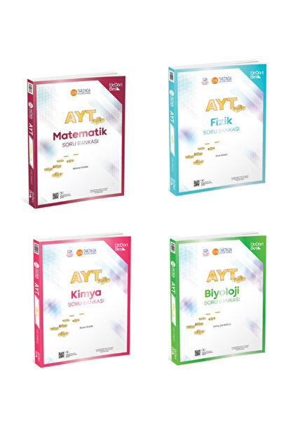 Garantör Akademi üçdörtbeş yayınları ayt sayısal matematik fizik kimya ve biy...