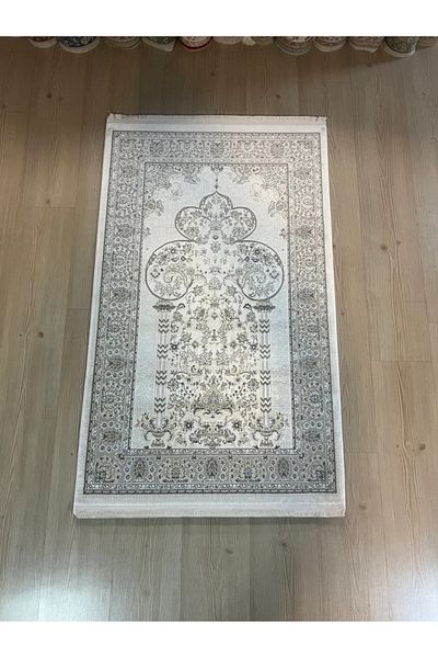 İpek Halı سجادة صلاة منسوجة آليًا بجودة الحرير من خيوط الفسكوز اليومية والهدايا والمهر
