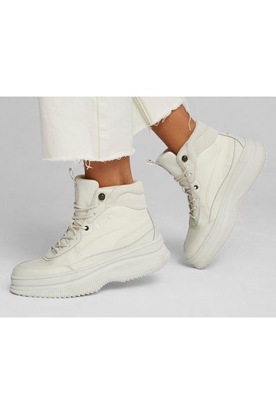 Puma Γυναικεία casual παπούτσια Mayra Beige - 39231603