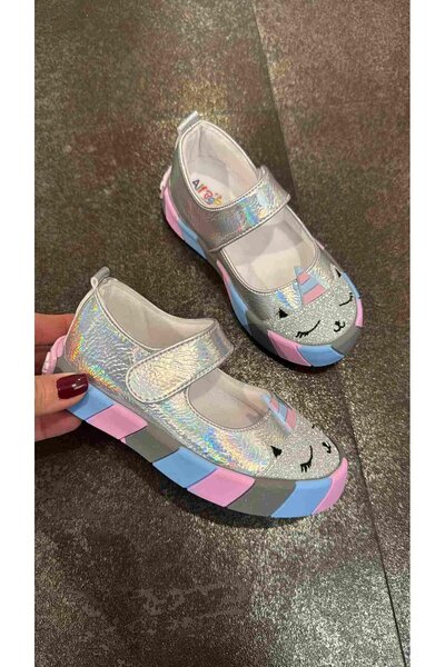 21-30 Numara Kız Çocuk Unicorn Babet Sneaker