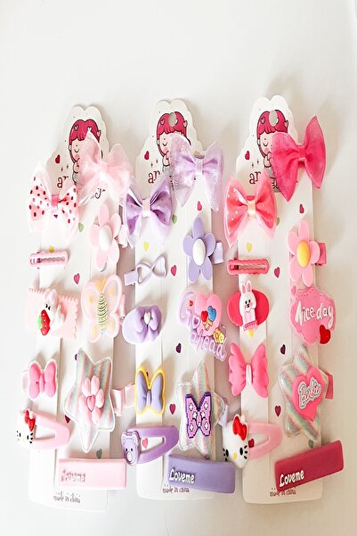 Pretty Children's Set of 10 Buckles