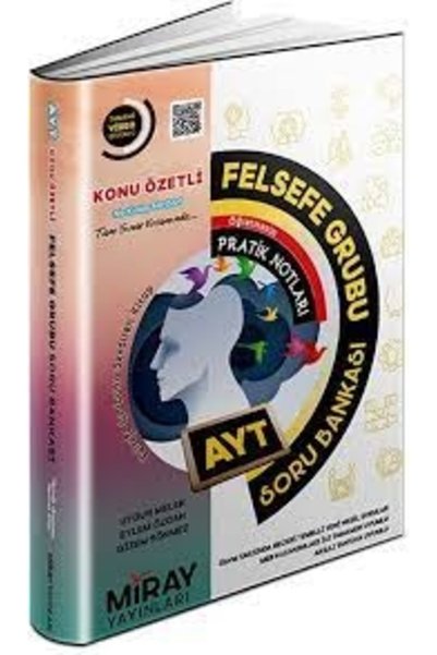 Miray Yayınları FELSEFE SORU BANKASI AYT KONU ÖZETLİ