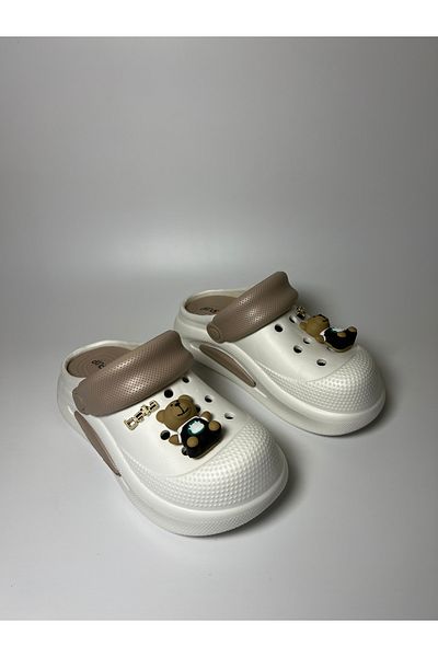 Akınal Bella Fancy Full Orthopedic Cross Slippers with Teddy Bear Doctor Nurse Cook Daily Garden Pool Beach Slippers