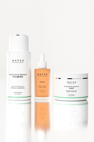 MATSU Onarıcı Ve Canlandırıcı Saç Bakım Seti