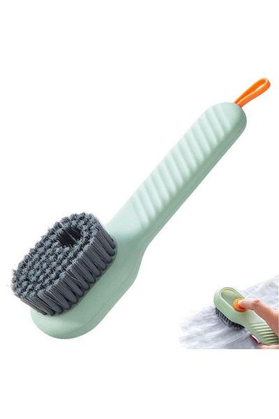 doremodam Suede Boots Nubuck Shoe Cleaning Brush with Detergent Tank Kitchen Bathroom Brush