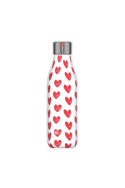 Les Artistes Paris Thermal Insulated Steel Thermos 500ml Heart