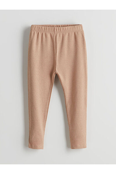 LC Waikiki Kahverengi Bisiklet Yaka Basic Erkek Bebek Pijama Takım