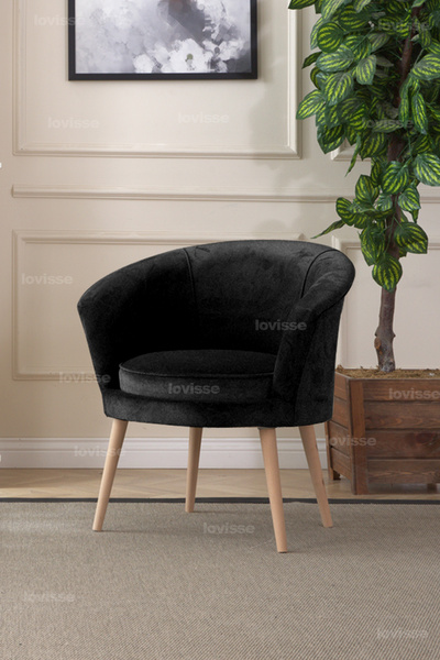 LOVİSSE HOME Milano Berjer Tekli Koltuk, Cafe, Ofis, Balkon, Bekleme, Güzellik Merkezi, Çay Seti