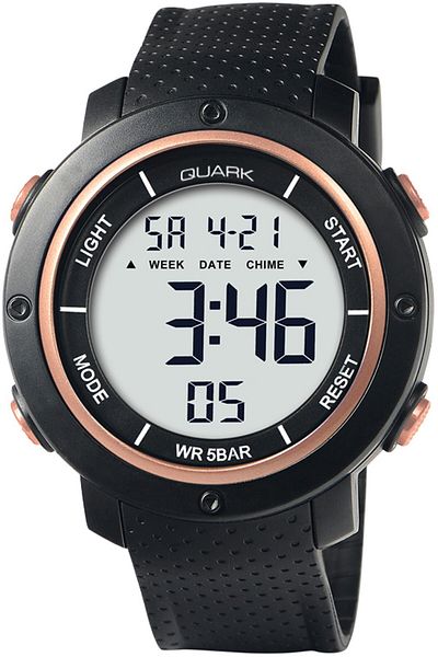 Quark Qu-353G-5 Digital Men's Watch