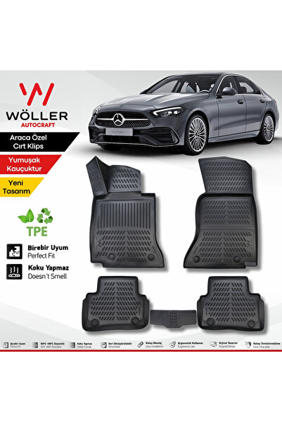 wöller Mercedes C Serisi W206 Paspas 2021 Sonrası Uyumlu 3d Havuzlu Wöller Pa...
