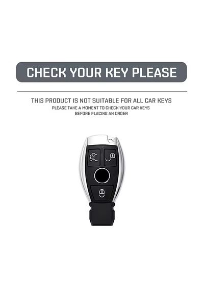 emii auto spare parts Pink Mercedes Benz a B C E Gl S Gla Amg W204 W205 W212 Compatible Key Case