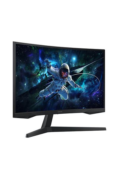Samsung شاشة الألعاب المنحنية Odyssey G5 مقاس 27 بوصة بدقة 2K QHD 2560x1440، HDR10، لوحة VA