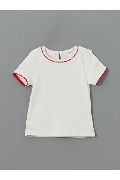 LC Waikiki LCW Kids Bisiklet Yaka Kız Çocuk Tişört ve Tulum 2'li