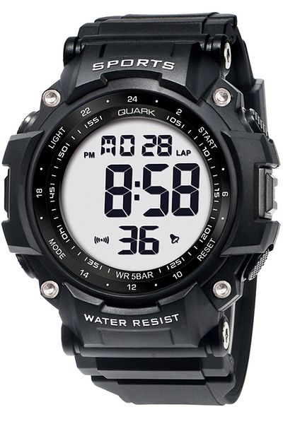Quark Qu-352G-1 Digital Men's Watch