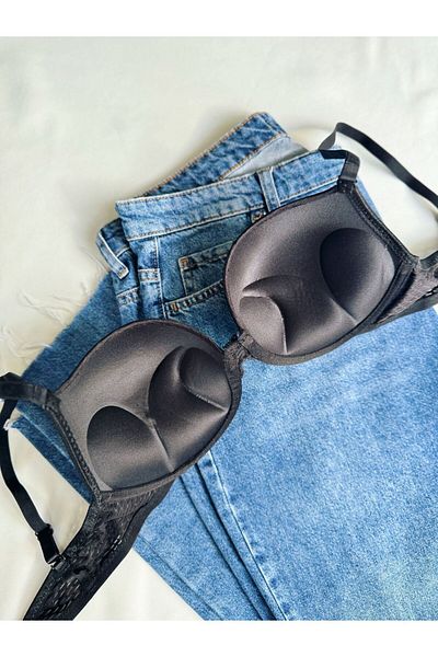 Beyaz Gelincik Underwear Γυναικείο σουτιέν με μοτίβο Ultra Padded Underwire Push Up