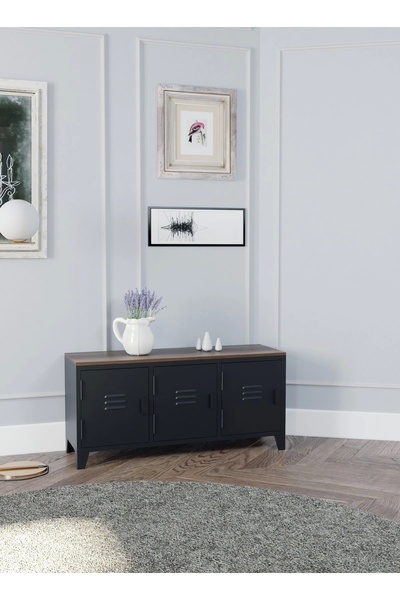 verametal Metal Dosya Kitaplık Dolabı Vintage