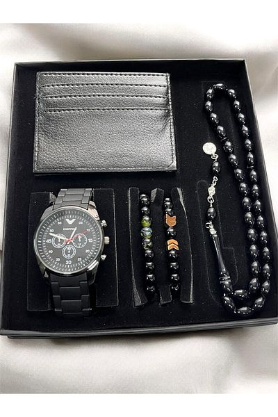 Choppers Clock, Rosary, Card Holder, Bracelet Set