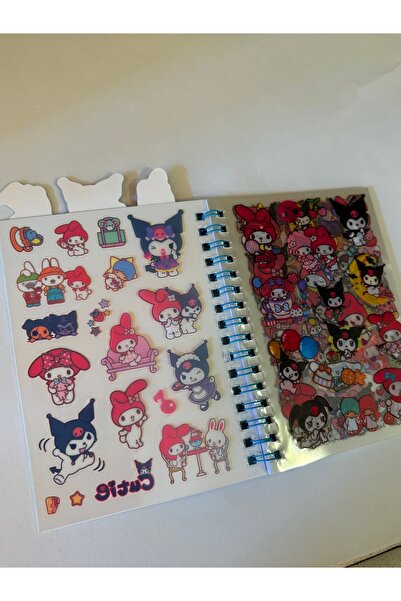 KIRTASİYEM Blocnotes CINNAMOROLL CU STICKER SI BRELOCAJ