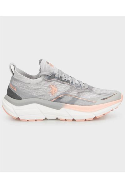 U.S. Polo Assn. US Polo Assn.Steven Wmn 4Fx - Women's Grey-Pink Running and Training Shoes