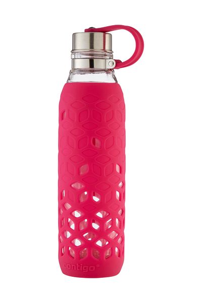Contigo Glass Bottle 590ml Pink2095681