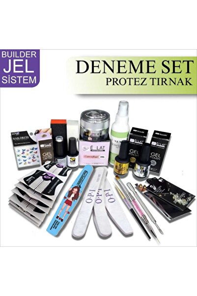 ECLAT Protez Tırnak Builder Gel Mını Seti