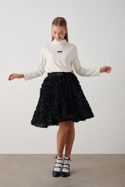 HAUSEkids 10-16 Years I Love Home Girl's Suit - Ecru