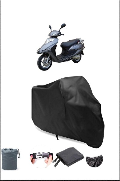 Breen Black Apachi Nova 125 Waterproof Durable Motorcycle Cover