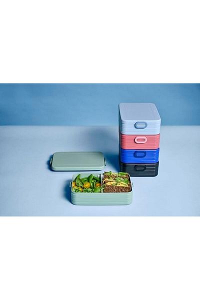 STOREMAX Sellbuystore - Lunch Box Take a Break Large – Lunch Box with Compartments – 8 Butter Bread