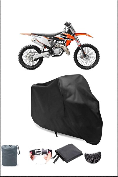 Breen غطاء دراجة نارية أسود KTM 125 Sx مقاوم للماء