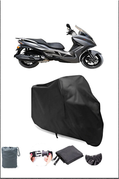 Breen Black Arora Gt 250 Waterproof Durable Motorcycle Cover