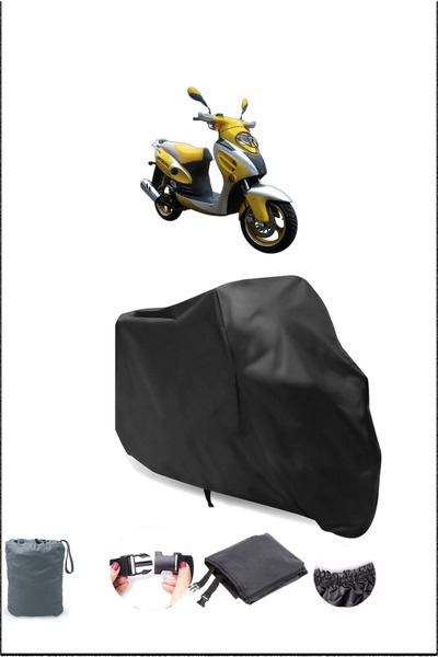 Breen Black Mondial 125 Rr Waterproof Proof Motorcycle Cover
