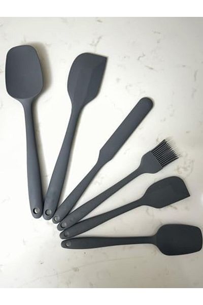 STOREMAX Jvnnshop Home Silicone Spatula (6, Gray, m) 646268