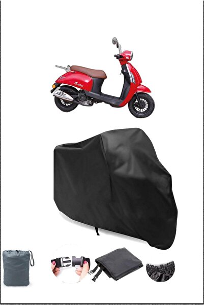 Breen BLACK KANUNI Tigrina 50 WATERPROOF DURABLE MOTORCYCLE COVER