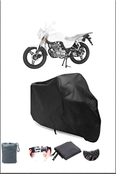 Breen Black Mondial 125 Mh Waterproof Durable Motorcycle Cover