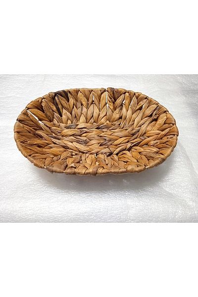 STOREMAX Sellbuystore Wicker Presentation Basket Fruit Bread Basket Oval 1053513