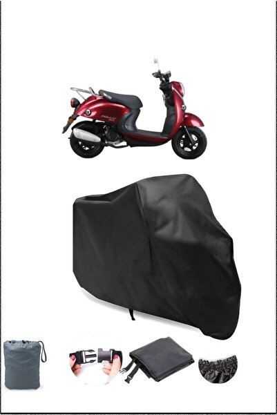 Breen Black Rks Pollo 50 Rear Bag Compatible Waterproof Motorcycle Cover