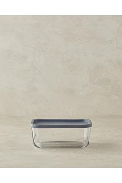 STOREMAX Bystoreby Home Fresh Safe Glass Storage Container 270 ml Gray Newdesing 646268