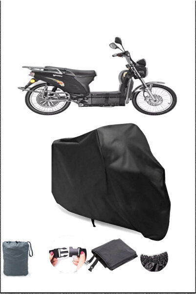 Breen Black Yuki Yk-22 Wind Waterproof Durable Motorcycle Cover