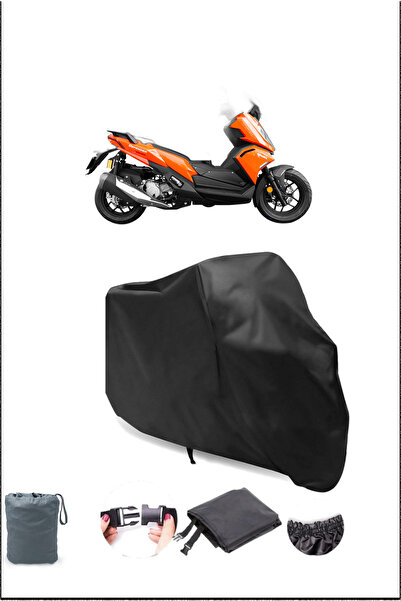 Breen غطاء دراجة نارية أسود يوكي ديفيندر ماكسي Adv مقاوم للماء ومتين