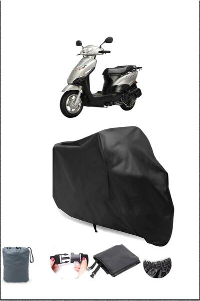 Breen Black Kuba Golf 100 Waterproof Proof Motorcycle Cover