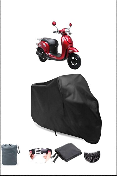Breen Black Kuba Twister 50 Waterproof Durable Motorcycle Cover