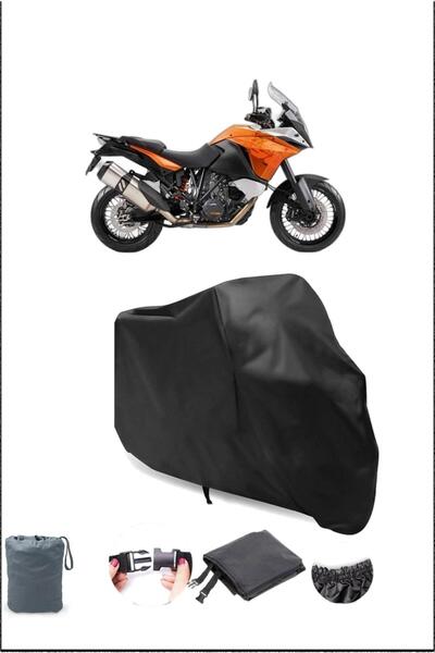 Breen غطاء دراجة نارية أسود KTM 1190 Adventure مقاوم للماء ومتين