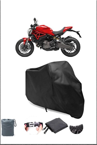 Breen غطاء محرك دوساتي مونستر 821 الأسود المتين المقاوم للماء