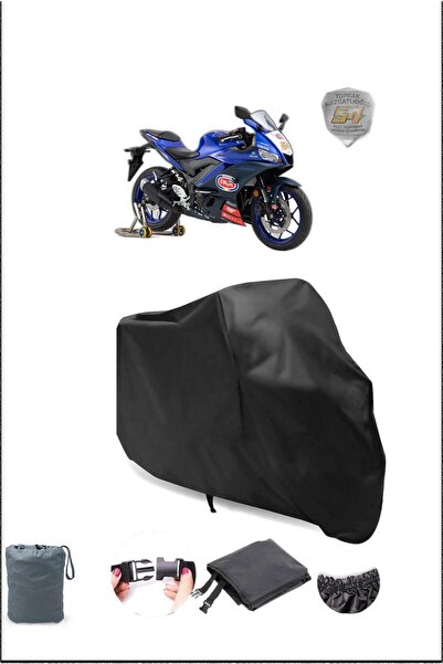 Breen Black Yamaha R25 Tr54 Edition Waterproof Durable Motorcycle Cover