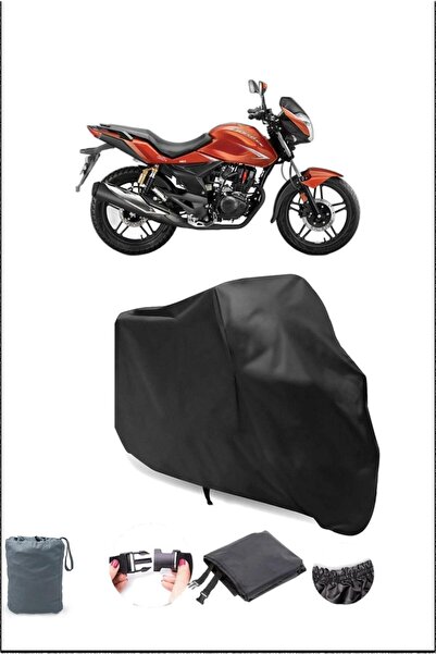 Breen غطاء دراجة نارية أسود هيرو مثير مقاوم للماء ومتين