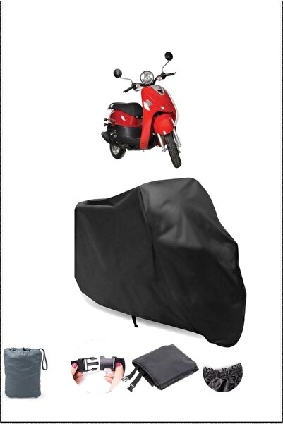 Breen Black Kanuhi Pony 50 Waterproof Durable Motorcycle Cover